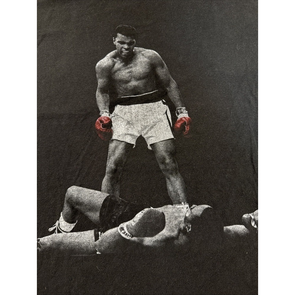 Muhammad Ali Shirt Boxing Knockout Graphic Tee Size 3XL